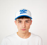 "ENJOY THE HATE" TRUCKER CAP BLUE