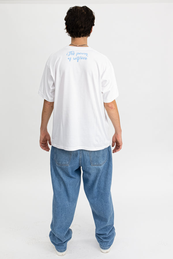 SELFLOVE IS THE KEY SHIRT BLUE