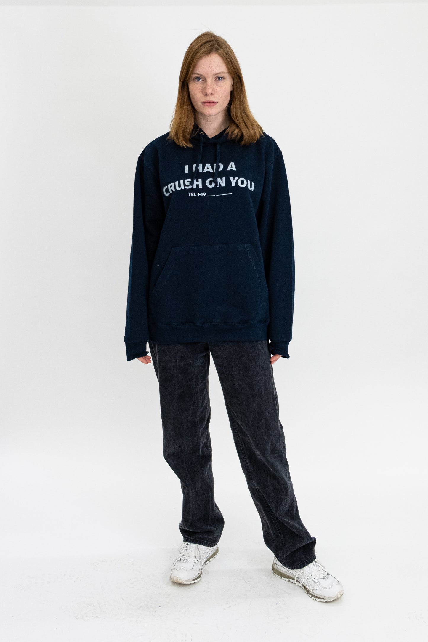 CRUSH HOODIE NAVY BLUE